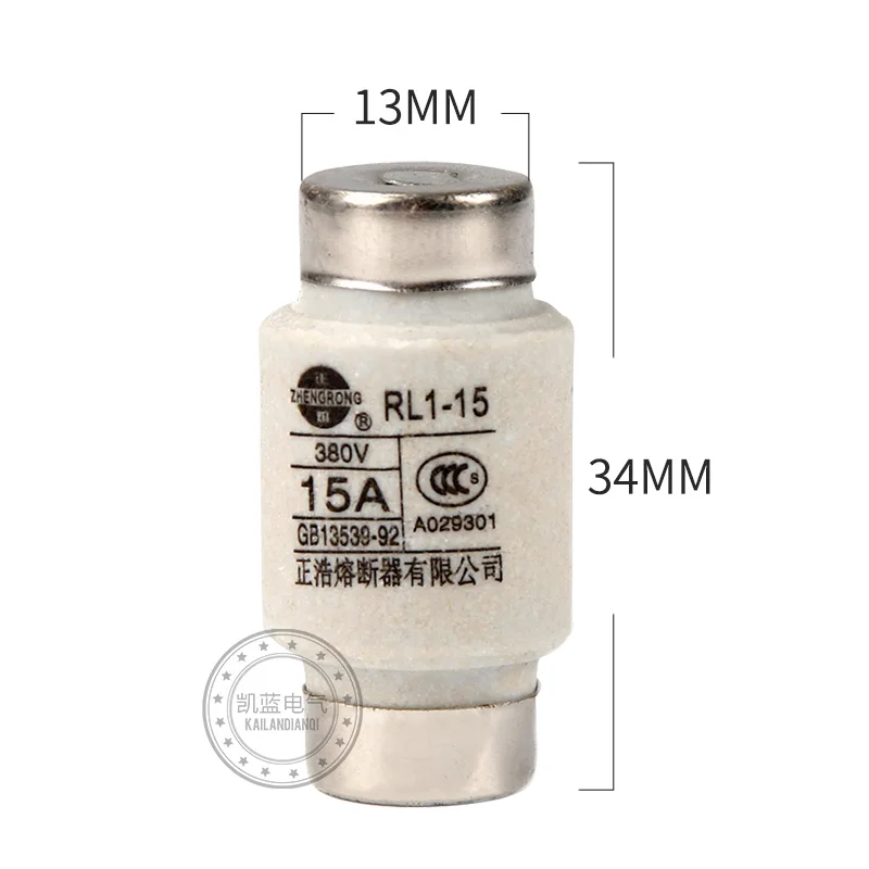 

Volution Style Fuse RL1-15 2A 3A 4A 5A 6A 10A 15A