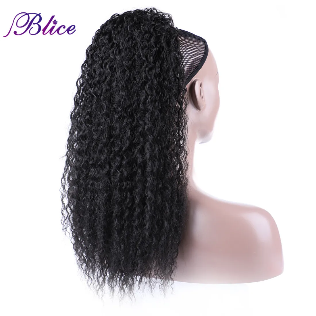 Blice Synthetic Afro Kinky Curly Hairpiece Ponytail 18\