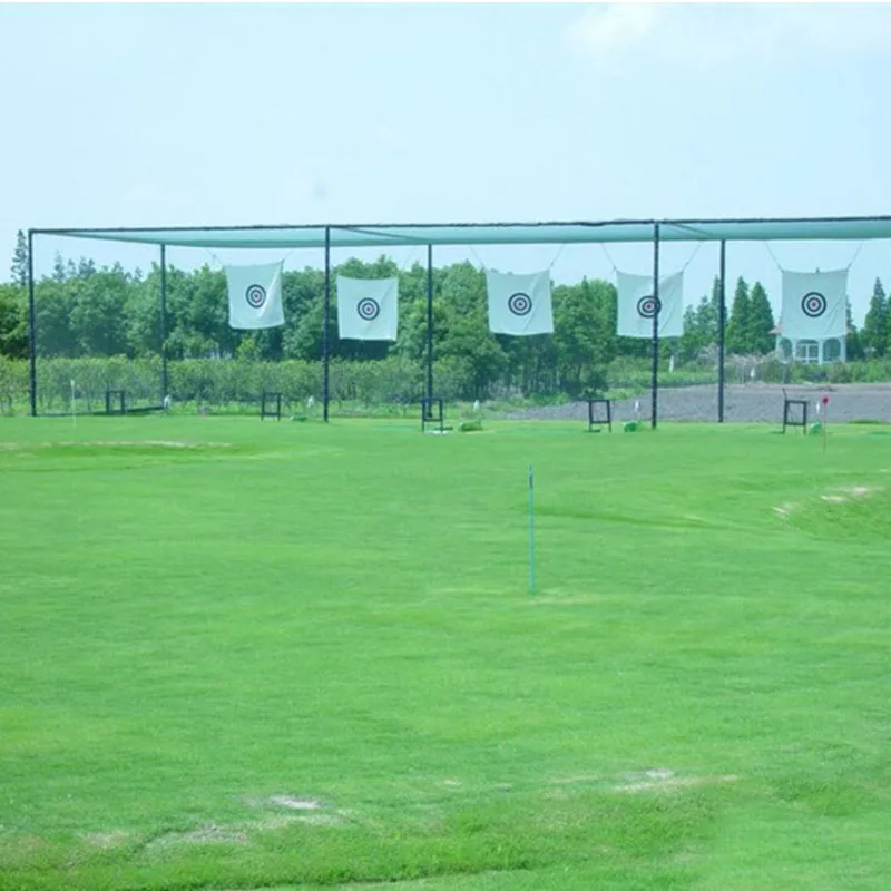 Red de práctica de Golf, red de nailon, barrera deportiva, red de entrenamiento de impacto con correas mágicas, fácil de sujetar, red de 3 metros