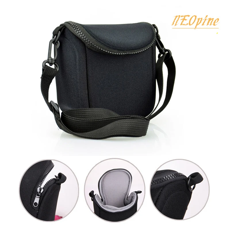 Camera Bag for Panasonic DMC-GF3 GF5 GF6 GF7 GF8 GF9 GF10 GX7 GX80 GX85 Lumix GX8 GX900 GX950 protector case cover With Strap