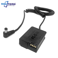 5.5x2.1mm to DMW-DCC8 BLC12 DC Coupler for Panasonic Lumix DMC FZ2500 FZ2000 FZ1000 FZ200 FZ300 G5 G6 G7 GX8 G80 G81 G85 Cameras