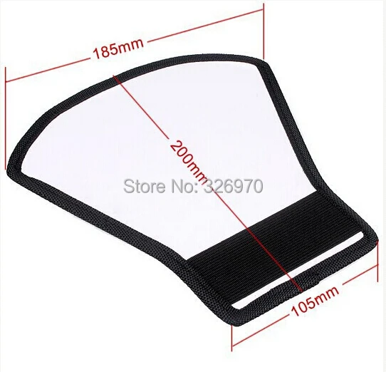 

Flash diffuser softbox silver/white reflector for Canon Nikon Pentax Sunpak DS