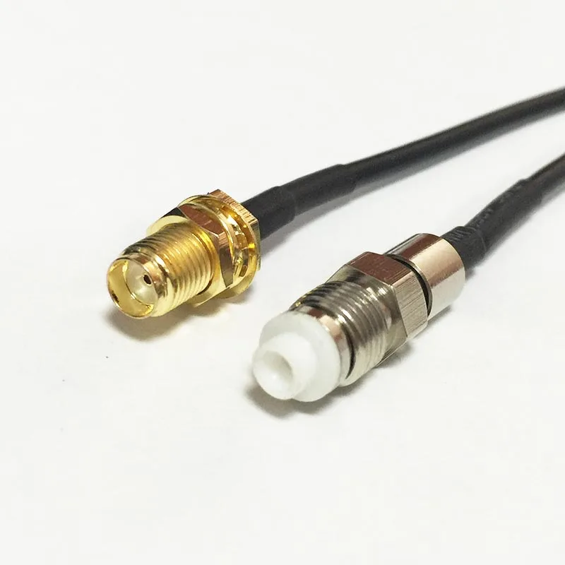 New Modem Coacial Cable SMA Female Jack Nut Switch FME Female Jack Connector RG174 Cable Pigtial 20CM 8inch Adapter RF Jumper