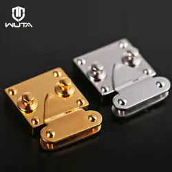 WUTA High Quality Stainless Steel Knob Lock Sets & Spring Clasp for Purses Bags DIY Leather Hardware Durable for Dulles Bag Lock