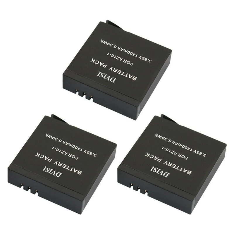 High Quality 3.85V 1400mAh Rechargeable Battery for Xiaomi Yi 2 4K Sport Action Camera