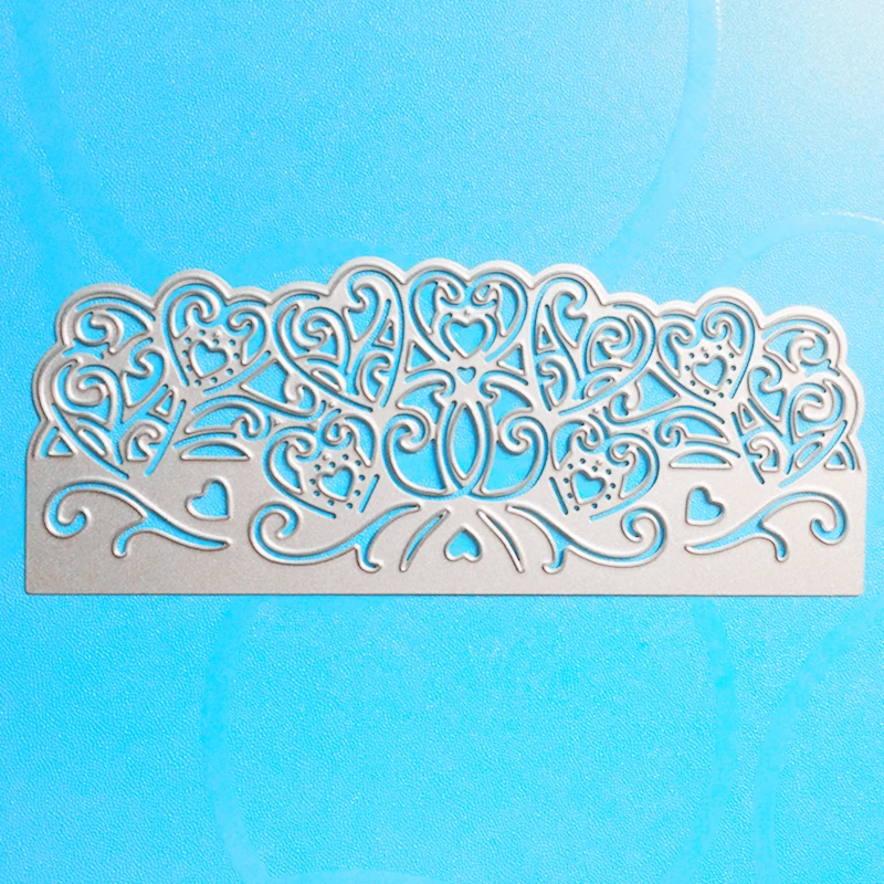 

YINISE Flower Lace Metal Cutting Dies For Scrapbooking Stencils DIY Album Paper Cards Decoration Embossing Folder Die Cutter