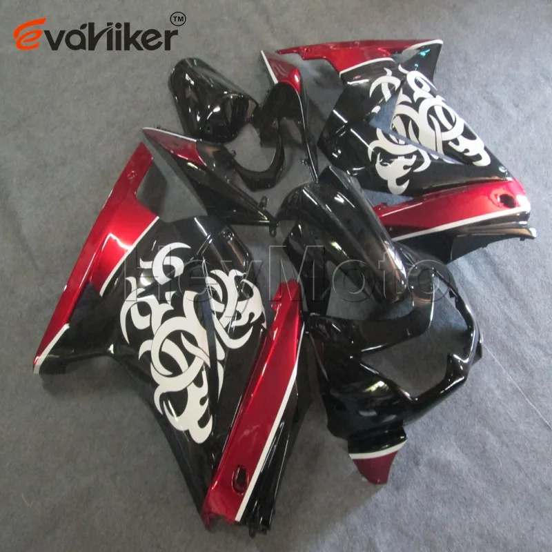 motorcycle bodywork kit  for ZX250R EX250 2008 2009 2010 2011 2012 red white black motorcycle Fairing hull Injection mold H3