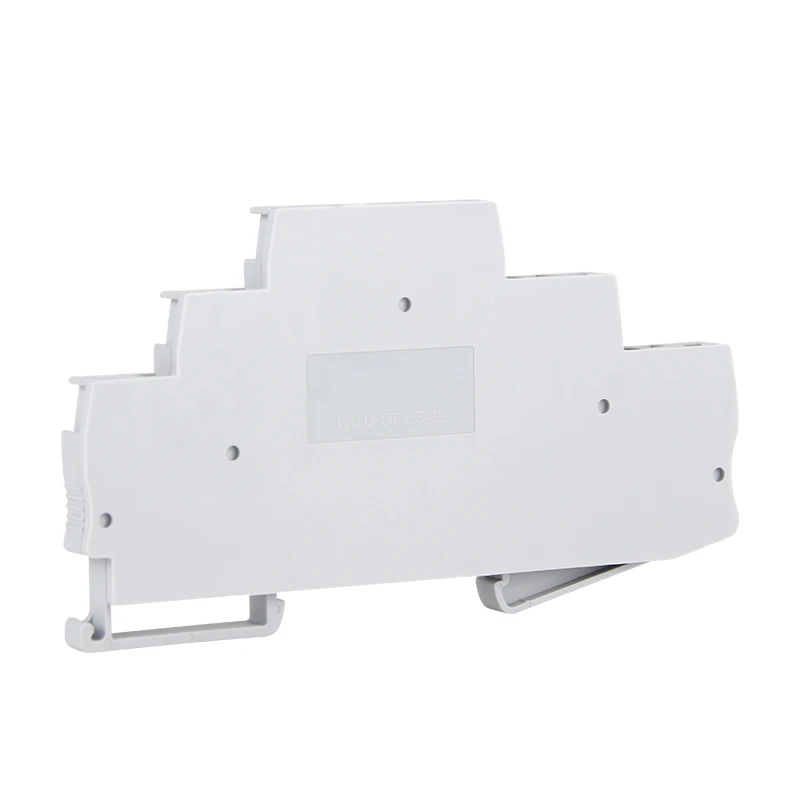 

50pcs D-ST ST and PT Series Din Rail Terminal Blocks End Cover Plate L99/H51/W2.2 Mm End Cover D-STTB D-ST2.5-3L