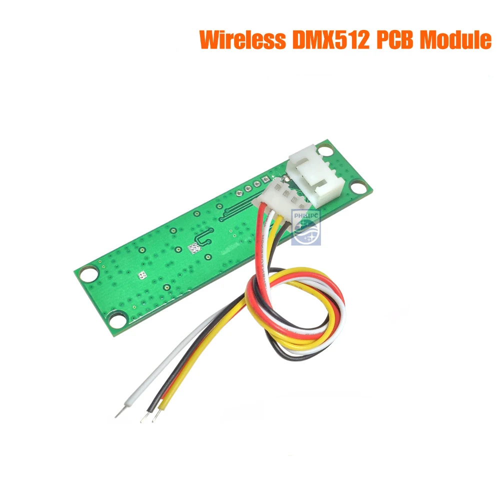 Transmitter And Receiver 2.4Ghz DMX512 Wireless PCB Module Board With Antenna LED Controller For Stage Light Effect