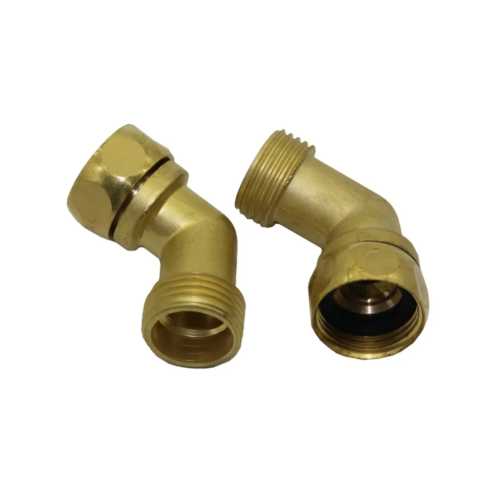 

3/4' copper elbow connector garden quick connector Transform the connector fitting garden hose brass