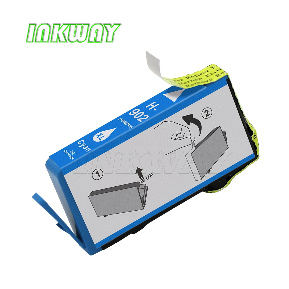 INK WAY for HP902 902XL Ink Cartridges ,1 Set for  HP OfficeJet 6968 6978  6970 6975 6951 6954 Printer