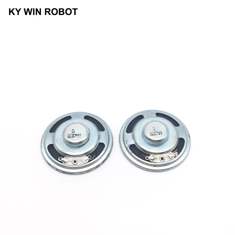 2pcs/lot New Ultra-thin speaker 8 ohms 2 watt 2W 8R speaker Diameter 50MM 5CM thickness 13MM