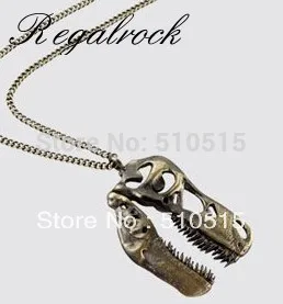 Fashion 3D Dinosaur Tyrannosaurus Pendant Necklace