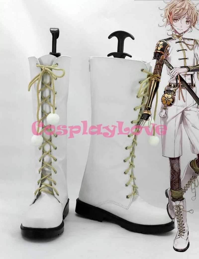 

Custom Made Japanese Game Touken Ranbu Online Pocket Monoyoshi Sadamune Cosplay Boots Shoes For Halloween Christmas