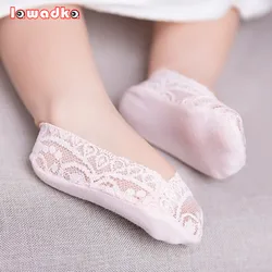 Lawadka Summer Thin Solid Lace Children's Girls Socks Cute Fashion Kids Ship Socks 2022 New Clothes Accessories