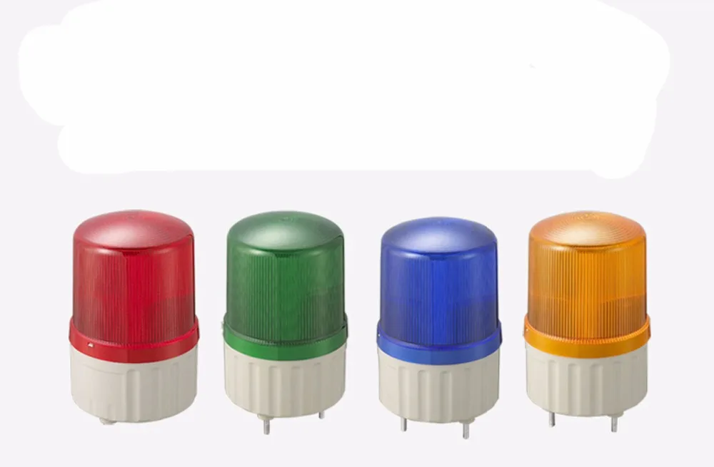 

Red Yellow Blue Green Industrial LED Signal Lamp Beacon Alarm Warning Light Buzzer DC12V/24V AC110V/220V LTE/TB-1081(J)