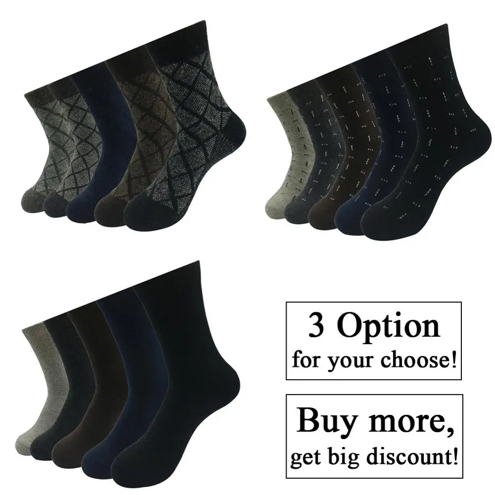 10Pairs/Lot Wool Socks Men Winter Cashmere Breathable Socks Meias Men