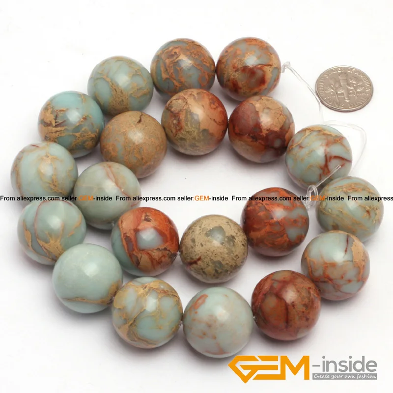 Round Shoushan Stone Beads Natural Jades beads natural Stone Beads DIY Loose Bead For Jewelry Making Strand 15\