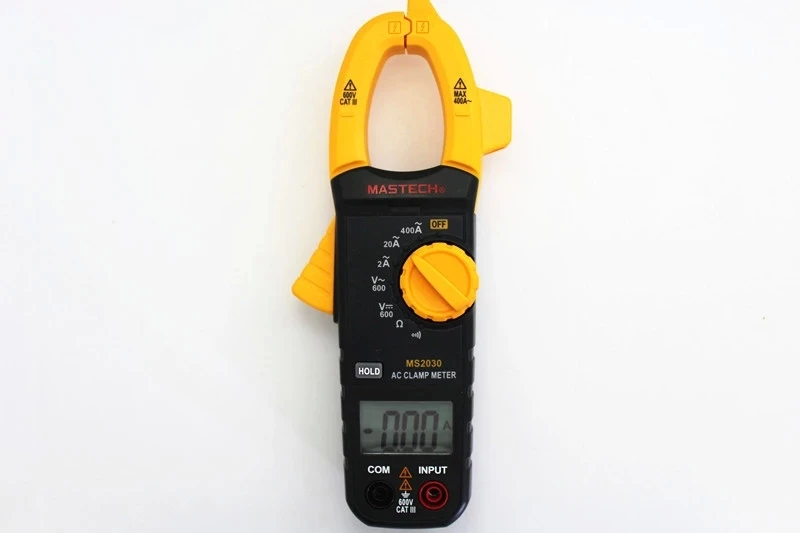 MS2030 2A-400A AC Digital Clamp Multi meter 3 1/2 bit / resistance two pipe-break tester