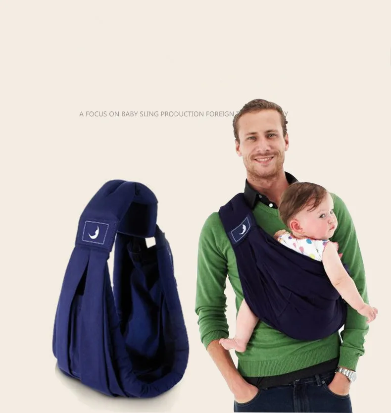 I neonati organizza marsupi traspiranti regolabili in cotone traspiranti Baby Sling Wrape Baby