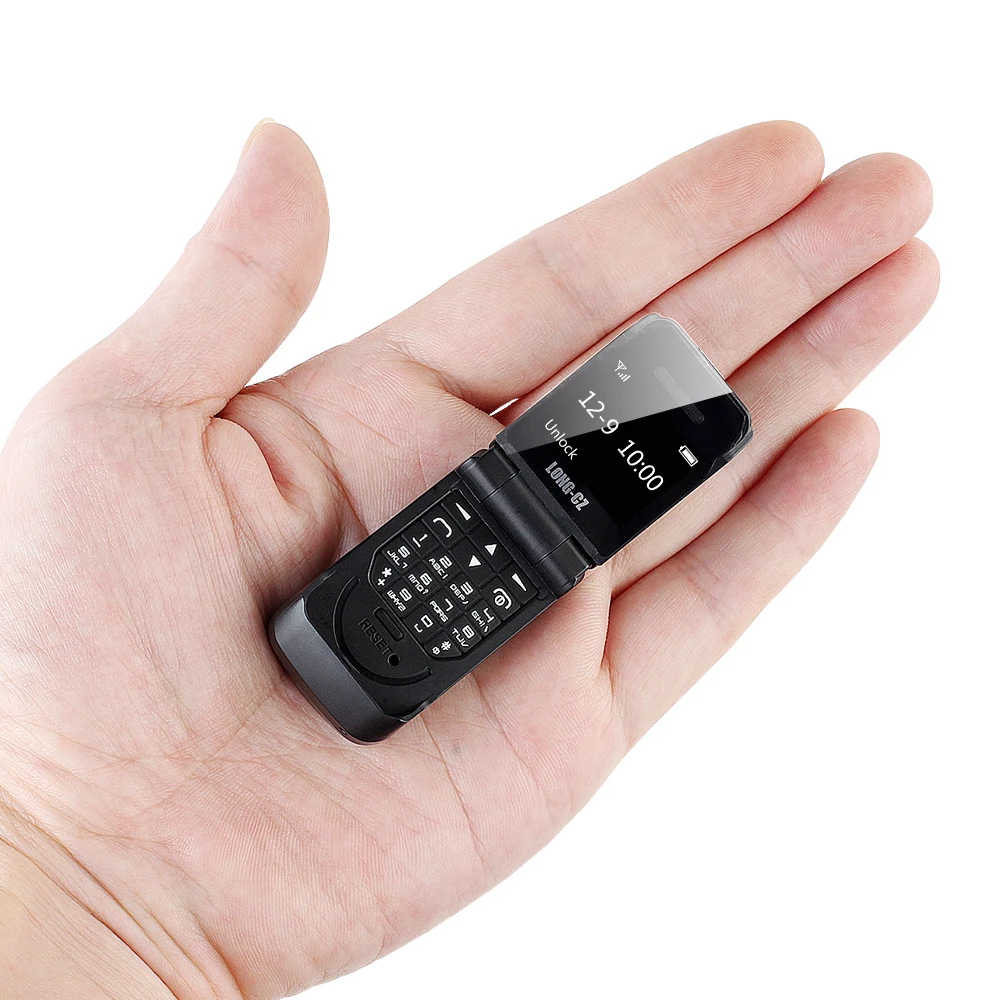 Newest LONG-CZ J9 Magic voice bluetooth dialer mini flip card phone mp3 FM mini cell bluetooth 3.0 earphone smallest mini phone