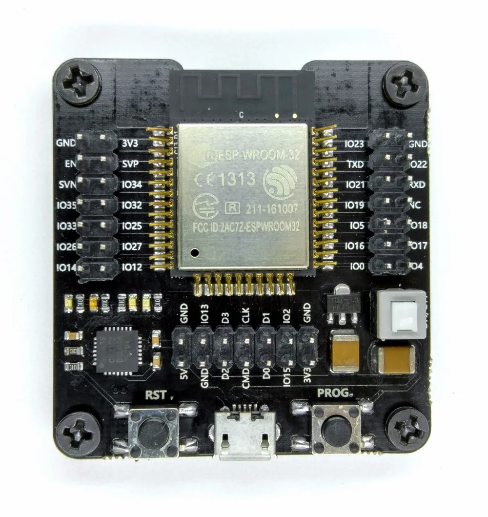 ESP32 Programming Module Test Board Burning Fixture System Development Board (Without Module)