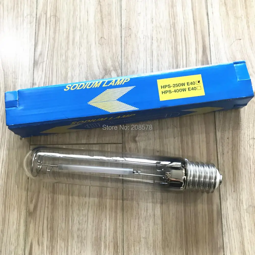 High quality  HPS250W E40 High Pressure Sodium Lamp