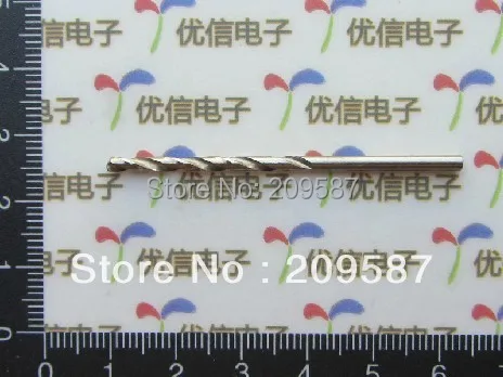30Pcs (เส้นผ่านศูนย์กลาง2.3มม.),สว่านไฟฟ้าขนาดเล็ก Bit/Straight Shank Twist เจาะ