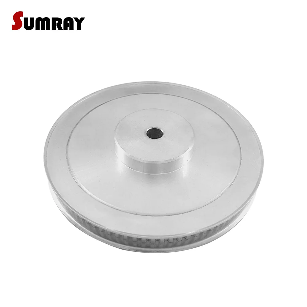 XL 80T Timing Pulley 8/10/12mm Inner Bore With/Without Keyway 11mm Width Aluminium Alloy Pulley Wheel for 3D Printer