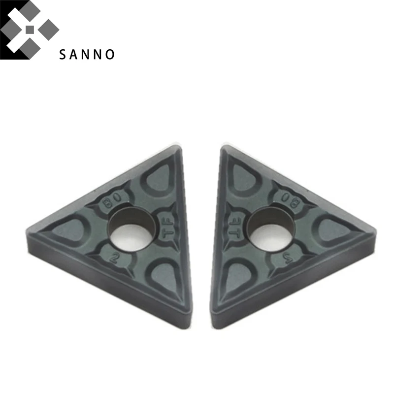 TNMG220408-TF IC908 Triangle Shape External Turning Inserts Cutting Blade CNC Carbide Inserts