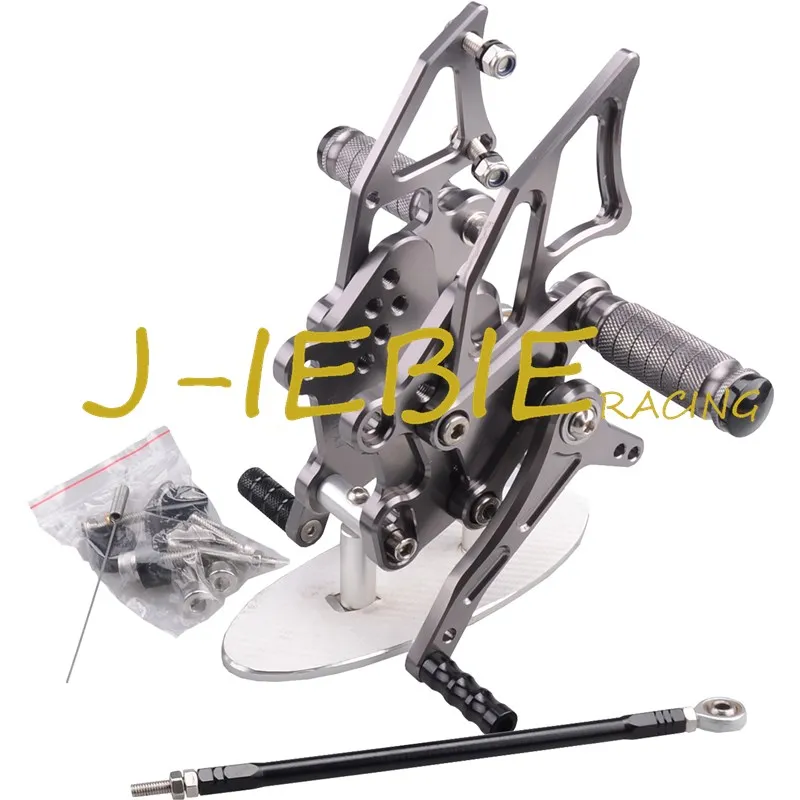 

CNC Racing Rearset Adjustable Rear Sets Foot pegs Fit For Kawasaki NINJA EX300 300R 2013 2014 2015 TITAINUM