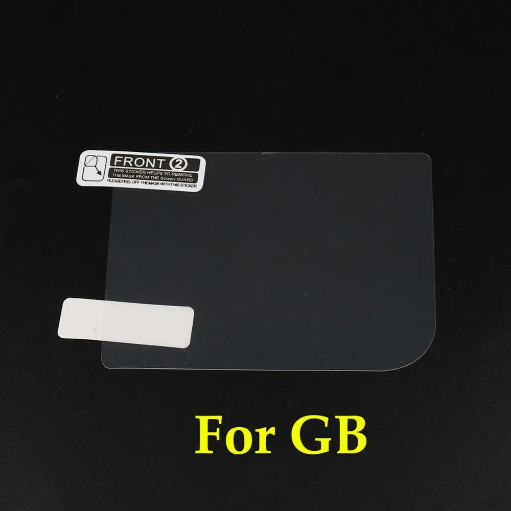 Proteggi schermo LCD protettivo in plastica trasparente JCD per Gameboy Color per GBA GBA SP GBC GB tb per Console di gioco GBM Advance