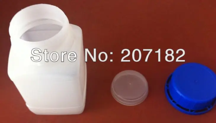 (100pcs/lot) 60ml/60g Tamperproof Blue Cap HDPE Bottle, Plastic Bottle, Liquid Bottle, Sample Bottle