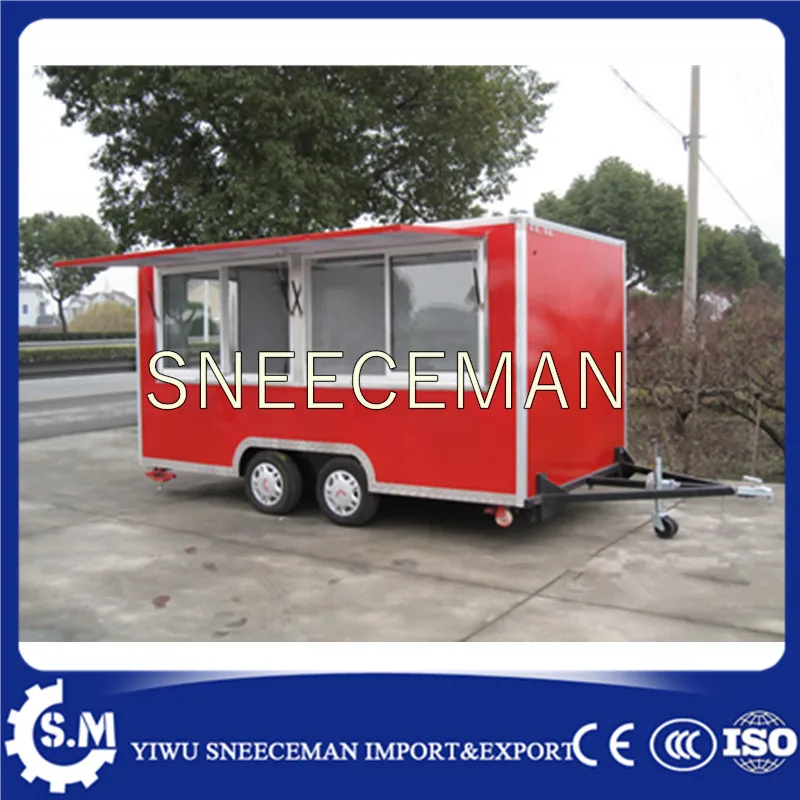 FOOD WARMER CART MOBILE FOOD CART fast food trailer