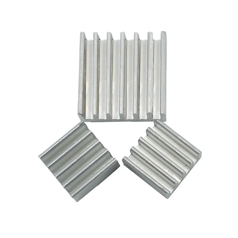 2 Sets/6pcs CPU RAM LAN Aluminum Heatsink Cooler,Mini PC Raspberry Pi 2, Raspberry Pi A A+, Raspberry Pi B B+ Radiator Cooling