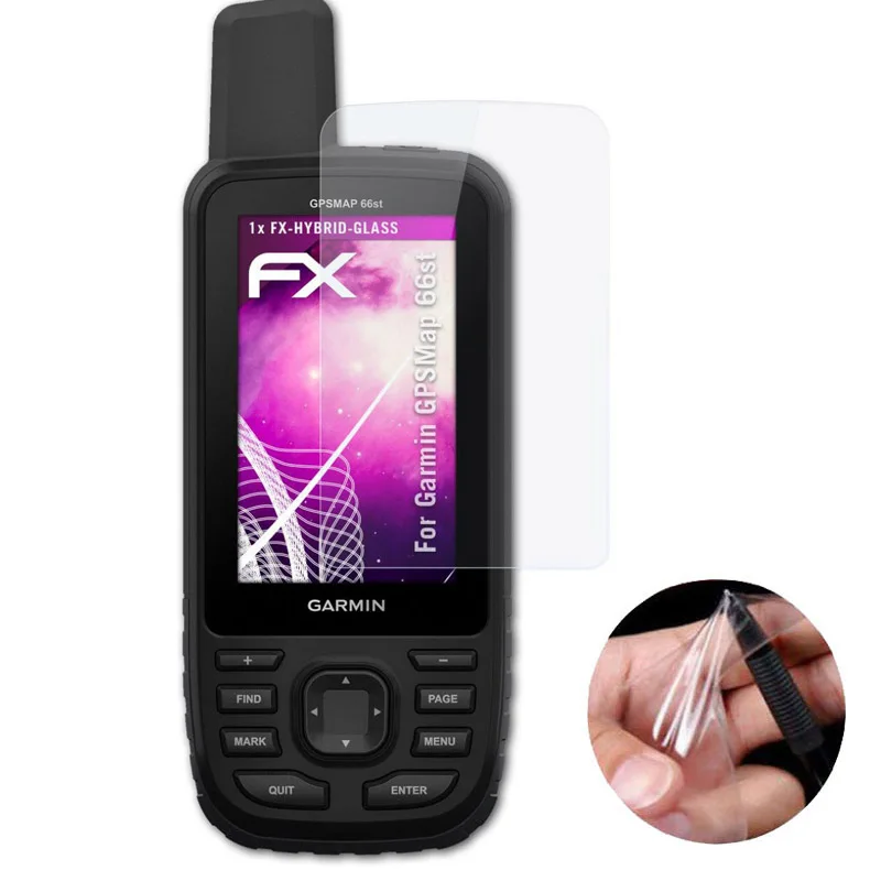 3 Máy Tính Thú Cưng Tấm Bảo Vệ Màn Hình Trong Suốt Bao Màng Bảo Vệ Bảo Vệ Cho Garmin GPSmap 66st 66 66S 66sc 66i Cầm Tay thiết Bị Dẫn Đường GPS Tracker