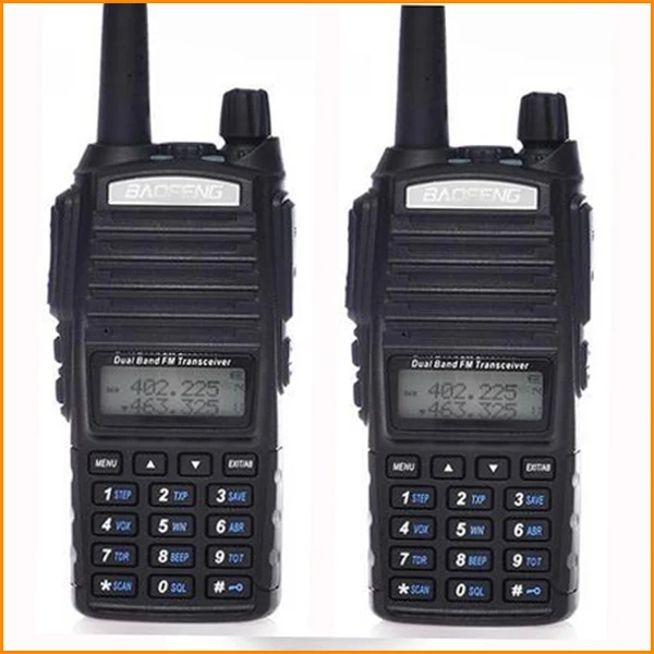 

2 Pcs Walkie Talkie Pair Ham Radio Station Baofeng Uv82 For Hunting CB Radio HF Portable Walkie Talkie Two Way Radio Long Range