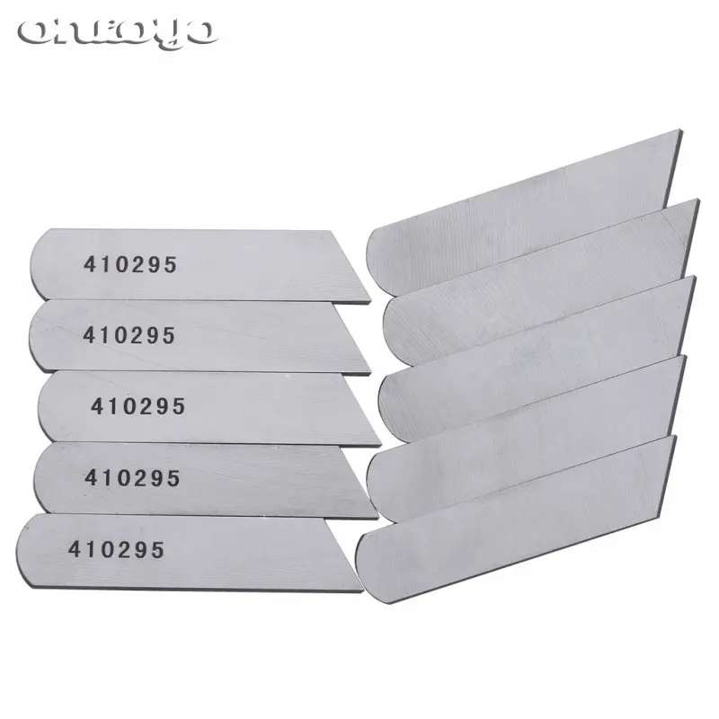 10PCS Lower Knife Bernette Serger Overlock For JUKI MO-613 MO-634 644 655 Others #410295 STRONG H