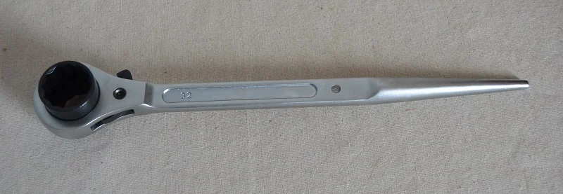 

NEW OEM 1PC 30*32mm 24T CRV Ratchet Wrench Construction scaffolding Spanner tool Scaffold tool DIN.