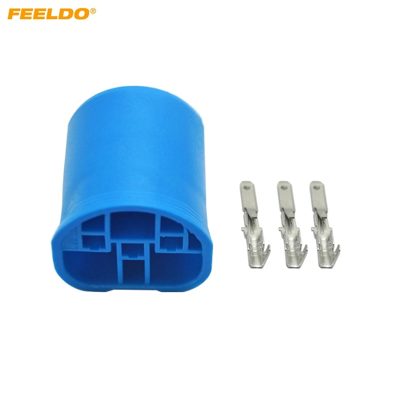 

FEELDO 20Pcs Car Motorcycle 9004/HB1/9007/HB5 Bulb DIY Male Quick Adapter Connector Terminals Plug #FD-4655