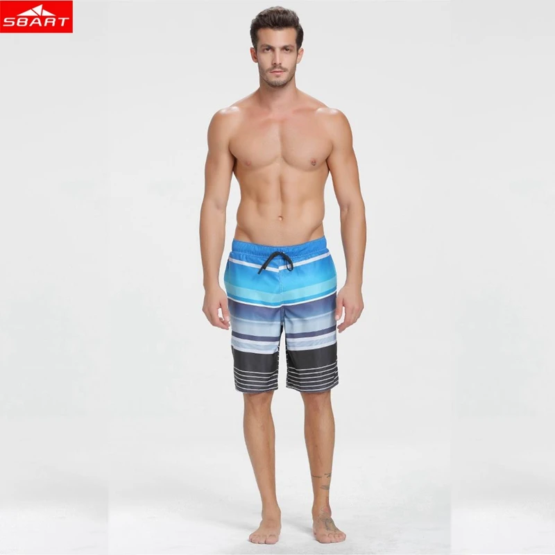 

Sbart Men UV Bunch Sunscreen Surfing Rash Guard Yacht Beach Shorts Fifth Loose Shorts Quick Dry Swimming Trunks Diving Shorts