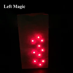 Bag O Lites Light Up Include Finger Light Magic Tricks Red/Blue Light For Close Up Magic Toy Mentalism Bar Show Illusion Tour