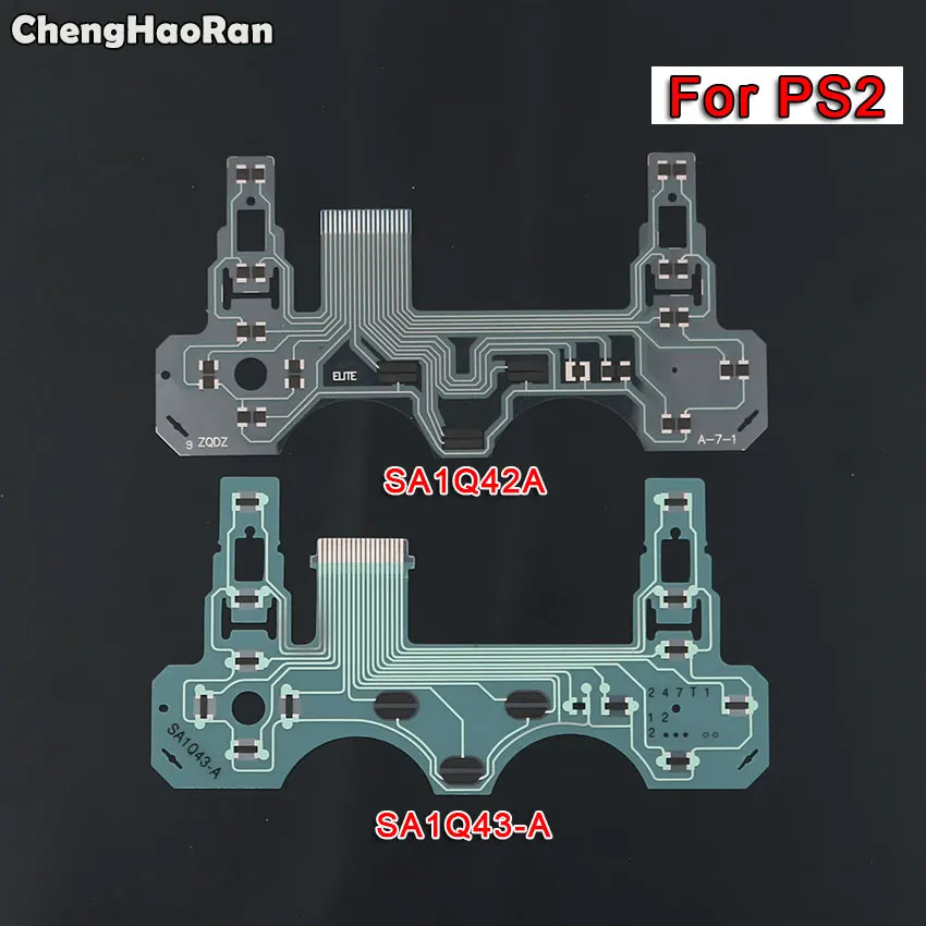 

ChengHaoRan Circuit Board PCB Ribbon for Sony PS2 H SA1Q43-A Controller Conductive Film Keypad Flex Cable For PS2 SA1Q42A