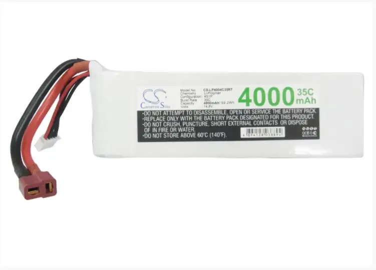 

Cameron Sino 4000mAh battery for RC CS-LP4004C35RT RC Hobby Battery