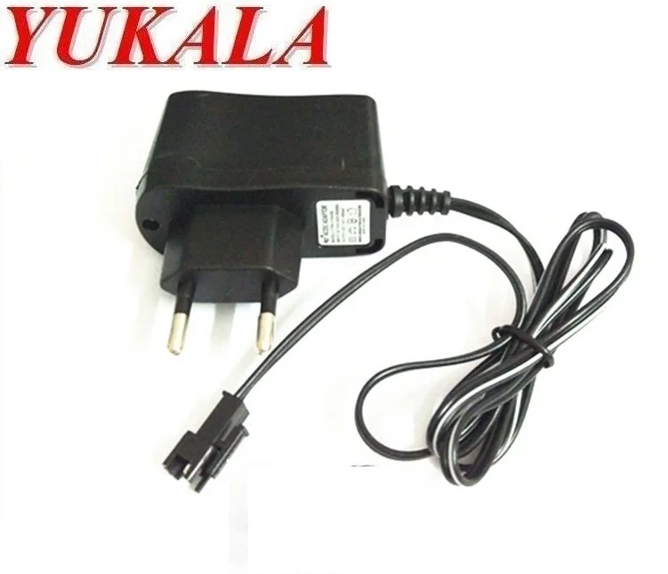 4.8V 250mA AC/DC Adaptor wall charger for 4.8V Ni-CD/4.8v MH rechargable battery SM plug