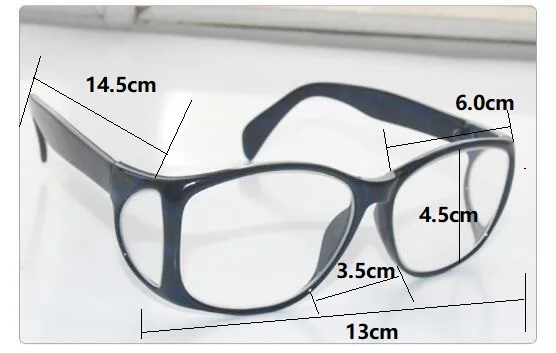 Genuine Medical ray protective lead glasses/spectacles,0.5mmpb lead equivalent,front & side protective,passed CE,FDA,ISO9001.