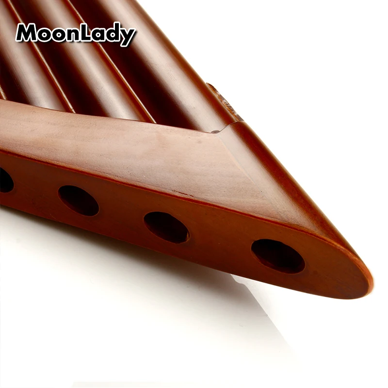 C Key Handmade Panpipes Woodwind Instrument Chinese Traditional Musical Instrument Bamboo 25 Pipes Pan Flute Pan flute