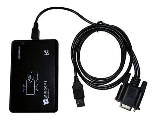 125Khz rfid EM4100 TK4100 EM Card Reader RS232 Interface