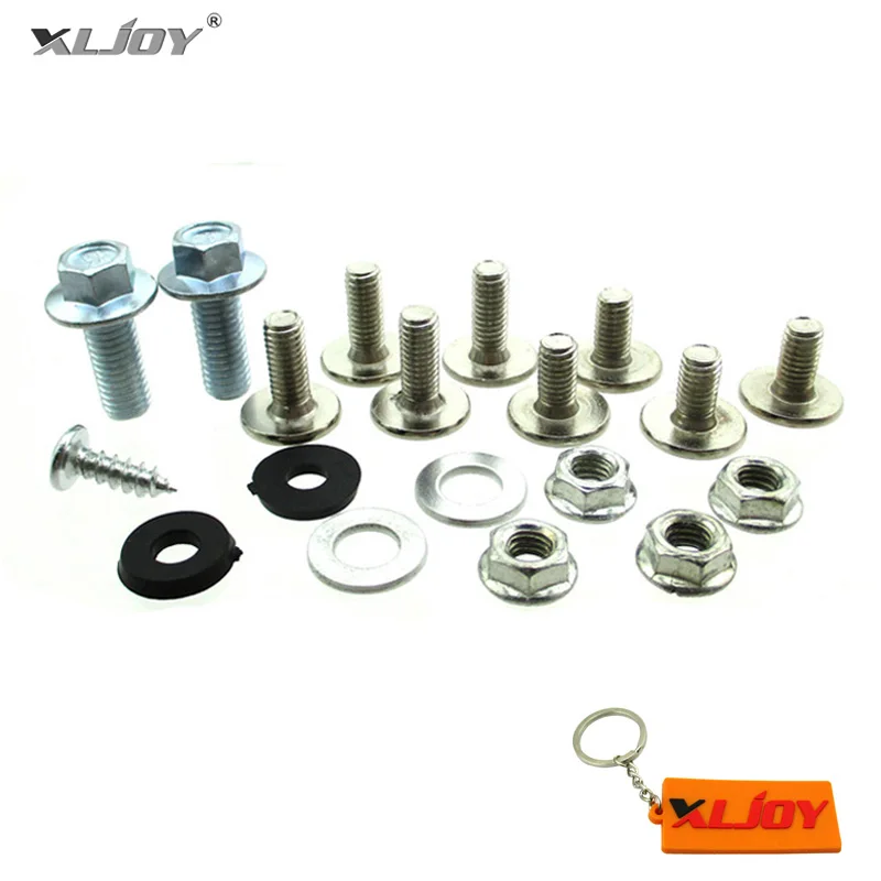 XLJOY Chinese Pit Dirt Bike CRF70 Fairing Screw Set Pitbike Plastic Panel Bolts