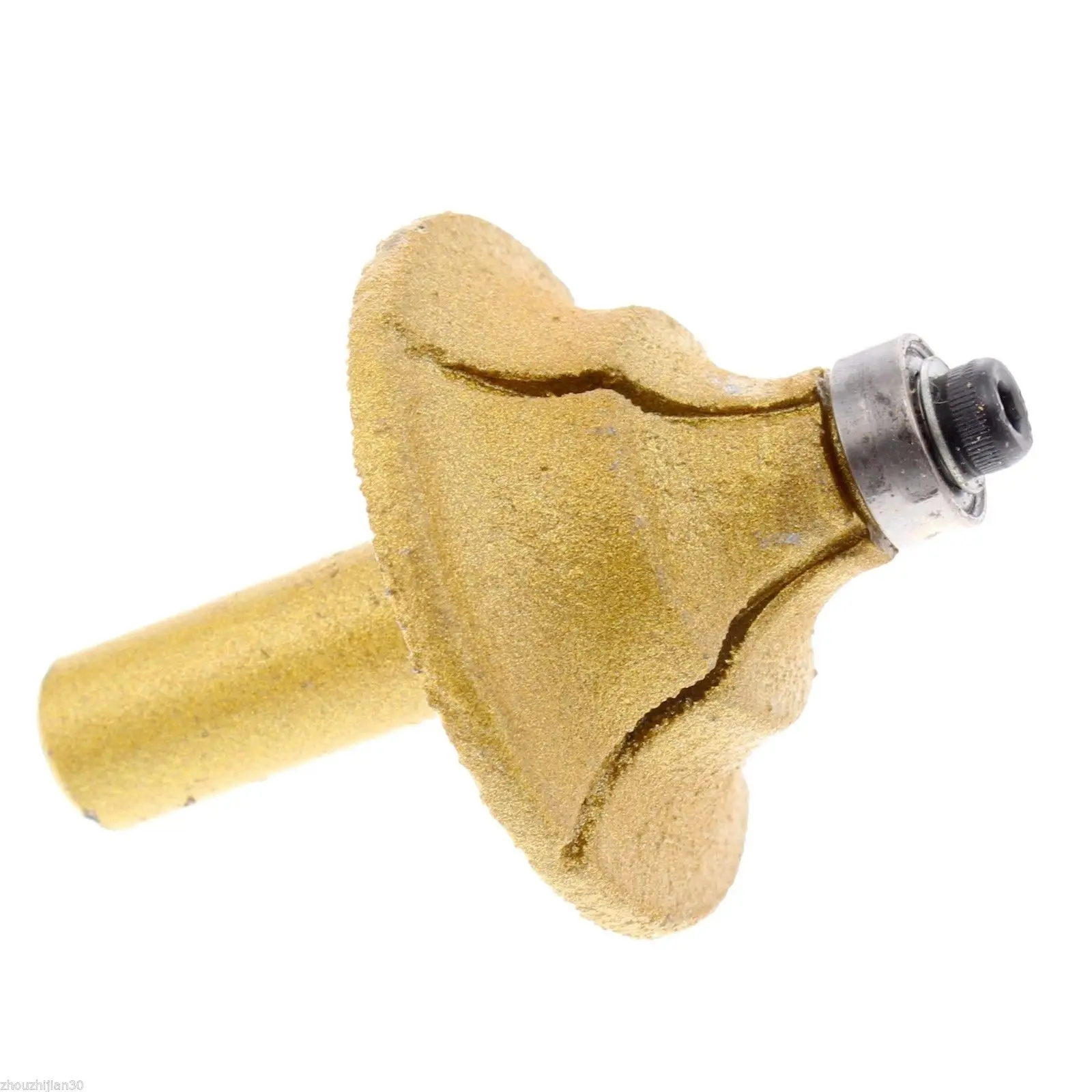 

49mm Diamond BRAZED Profile Wheel Router Bit Bullnose R10 mm for Electric Router ILOVETOOL